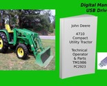 John Deere 4710 Utility Tractor Service Technical &amp; Parts Manual Set  RE... - $42.74