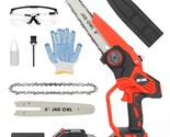 The Jar-Owl Mini Chainsaw Is A Portable, Cordless Chainsaw That Is, Inch... - £53.30 GBP
