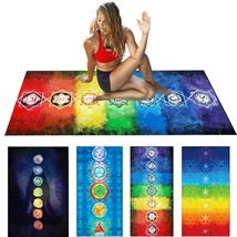 Religious Towel | Microfiber Towel | Spiritual Meditation Mat | Spiritua... - $19.89