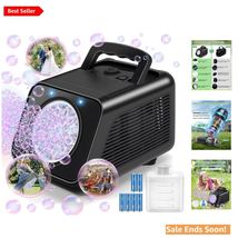Portable Battery Operated Bubble Maker - Safe Fun for Kids' Parties &amp; We... - $41.53