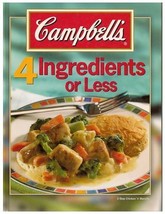 (78C4F20B2) Campbell&#39;s 4 Ingredients or Less  - $14.99