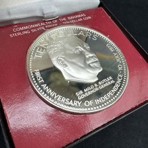 1974 Commonwealth of Bahamas $10 Proof Silver Coin Ten Dollar Franklin Mint - £51.35 GBP