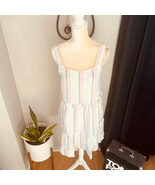 RAILS Sandy Linen Blend Shift Dress, Summer Airy Vacation Dress, Medium ... - $94.37 CAD
