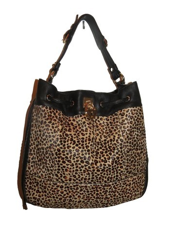 Retro Juicy Couture Robertson Haircalf Leather Large Tote Daydreamer bag... - $292.05