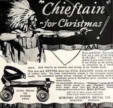 Kokomo Roller Skates 1933 Advertisement Chieftain For Christmas DWKK12 - $19.99