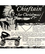 Kokomo Roller Skates 1933 Advertisement Chieftain For Christmas DWKK12 - $19.99