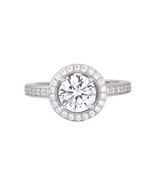 Engagement ring Diamond ring 925 sterling silver ring - £91.24 GBP