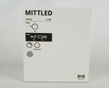 Ikea Mittled LED Spotlight Dimmable Puck Aluminum Color 304.536.55 New - $23.66