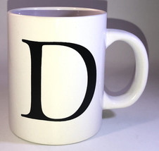 Letter “D” 14oz Mug Home Office Work Coffee Cup-FREE GIFT WRAP-BRAND NEW... - $24.63