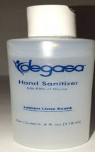 Degasa Hand Sanitizer 1 ea 4 oz Blt-Kills 99% Of Germs-Lemon Lime Scent-SHIP24H - £2.61 GBP