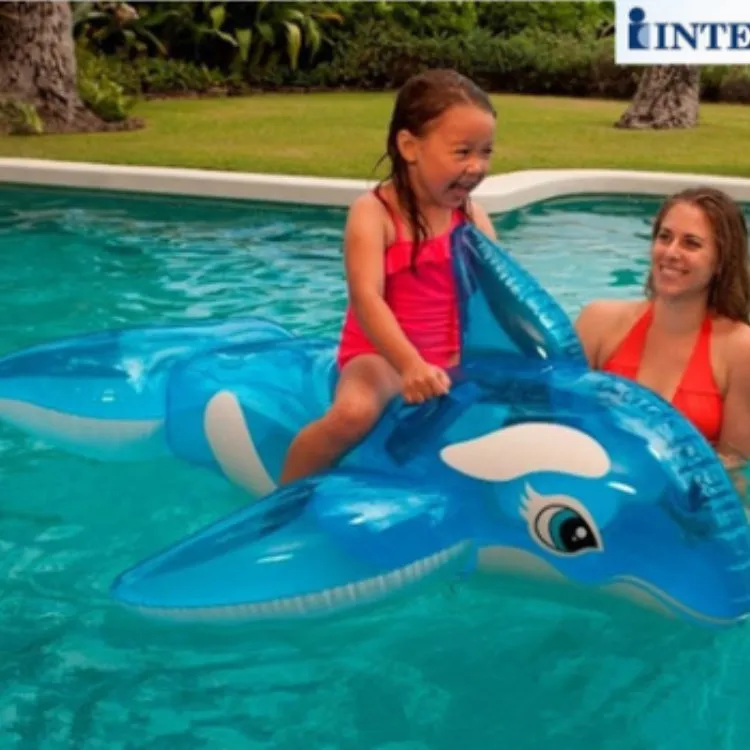 INTEX-Little Whale Mount Water Toy/swimming Inflatable Chair Inflatable Mount - £30.57 GBP