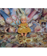 Hand Crochet Dress For Barbie Baby Krissy / Zuru Baby Or Same Size Dolls... - $16.46 CAD
