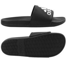 Adidas Adilatte Comfort Slide Black Slippers Unisex Casual Gym NWT GY1945 - $52.11+