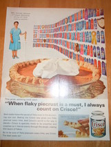 Vintage Crisco Print Magazine Advertisement 1965 - £4.71 GBP