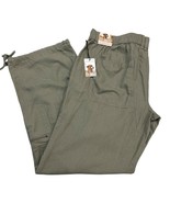 Sincerely Jules Pants Womens XL Comfort Elastic Waist Parachute Linen Blend - $635.80 MXN