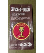 Stick-a-Patch three fish inc Vintage Tweety 3&quot; Round New Old Stock - £10.59 GBP