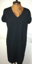 New Womens NWT PrAna M Black Dress Taxco Nice SS T shirt Recycled Casual... - $136.62