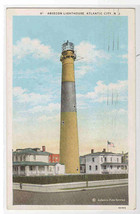 Absecon Light House Atlantic City New Jersey 1936 postcard - $5.94