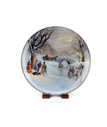 1987 Collector Plate &quot;Holiday Skaters&quot; by Lloyd Garrison, W.S. George,  ... - £10.14 GBP