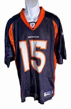 Tim Tebow #15 NFL On Field Jersey Mens Reebok Denver Broncos Sz XL VTG Navy - £15.50 GBP