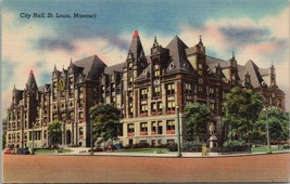 City Hall St. Louis MO Postcard PC573 - £3.91 GBP