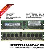 EMC 100-562-538 DIMM 1GB Reg CL5 Single Rank DDR2 SDRAM Memory Module - $88.38
