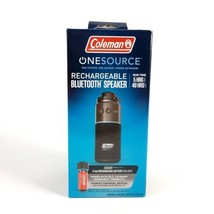 Coleman OneSource Rechargeable Bluetooth Speaker Battery &amp; USB Cord Included New - £31.48 GBP