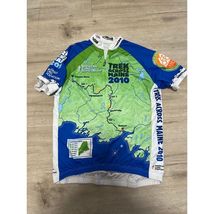 Trek Across Maine 2010 Bicycle Cyclist Jersey Size XL Cycling v Gear - $12.73