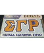 Sigma Gamma Rho Sorority Standard Sticker Decal Laptop Water Bottle Car ... - $9.34 CAD
