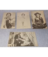  Shirley Temple Movie Star Celebrity Paper Arcade Cards Lot of 4 differe... - $379.18 MXN