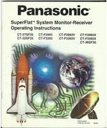 Printed Operating Instructions Panasonic SuperFlat System Monitor-Receiver - $31.99 CAD
