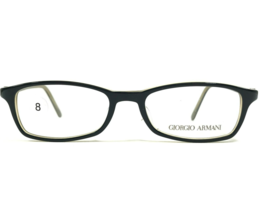 Giorgio Armani Small Eyeglasses Frames 2041 327 Black Brown 49-17-135 - £74.57 GBP