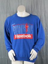 Vintage Reebok Sweater - ER6 Runner Graphic - Men&#39;s Extra-Large - £47.05 GBP