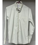 Brooks Brothers Regent Dress Shirt non-iron Men’s 15-34 Yellow Blue Plaid - $389.89 MXN