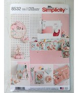Simplicity Pattern 8532 Sewing Room Accessories Organization  - £13.96 GBP