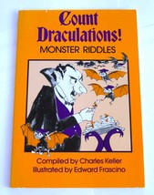 COUNT DRACULATIONS! Monster Riddles 1991 Children&#39;s Halloween Jokes - $3.00