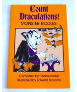 COUNT DRACULATIONS! Monster Riddles 1991 Children&#39;s Halloween Jokes - £2.36 GBP
