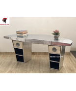 NauticalMart Aviator Wing Desk Wing Shaped Aluminum Desk Home Office Decor  - $2,489.00