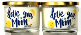 2 Chesapeake Bay Candles Love You To The Moon And Back Scented 11 Oz. - £28.67 GBP