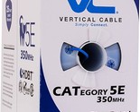 Vertical Cable Cat5E, 350 Mhz, Utp, 24Awg, 8C Solid Bare Copper, 1000Ft,... - $239.99