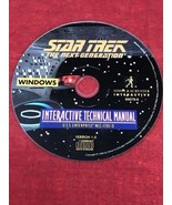 Star Trek: The Next Generation -Interactive Technical Manual PC Video Ga... - $4.90