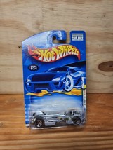 Hot Wheels 2001 First Editions Jet Threat 3.0 Car Silver Diecast 1/64 Sc... - $7.09