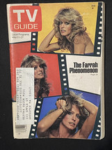 TV GUIDE 1977 May 21-27 The Farrah Phenomenon Fawcett of Charlie&#39;s Angels - £13.45 GBP