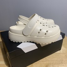 adidas Unisex-Adult Adilette Clog  platform Sandal -Sz:US 8 Women - $45.17