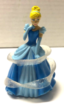 Disney Cinderella with MAGIC 3&quot; PVC Cake Topper Figure - £3.87 GBP