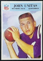 1966 Philadelphia #24 John Unitas Reprint - MINT -- Baltimore Colts - £1.55 GBP