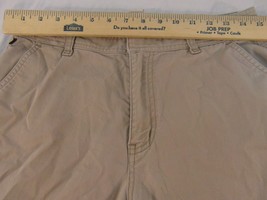 Womens Ralph Lauren Polo Jeans Company Cotton Spandex Beige 10 Capri Pants - £25.78 GBP