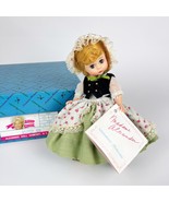 VINTAGE MADAME ALEXANDER BO PEEP 8&quot; STORYLAND DOLL #484 with STAND Box Tag - £26.02 GBP