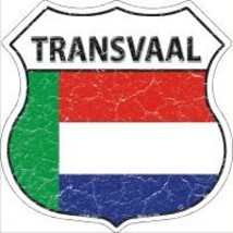 Transvaal Highway Shield Novelty Metal Magnet HSM-429 - £11.68 GBP