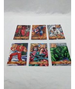Lot Of (6) Marvel Overpower Annihilation Affair Cards 1, 3-7 - $11.88